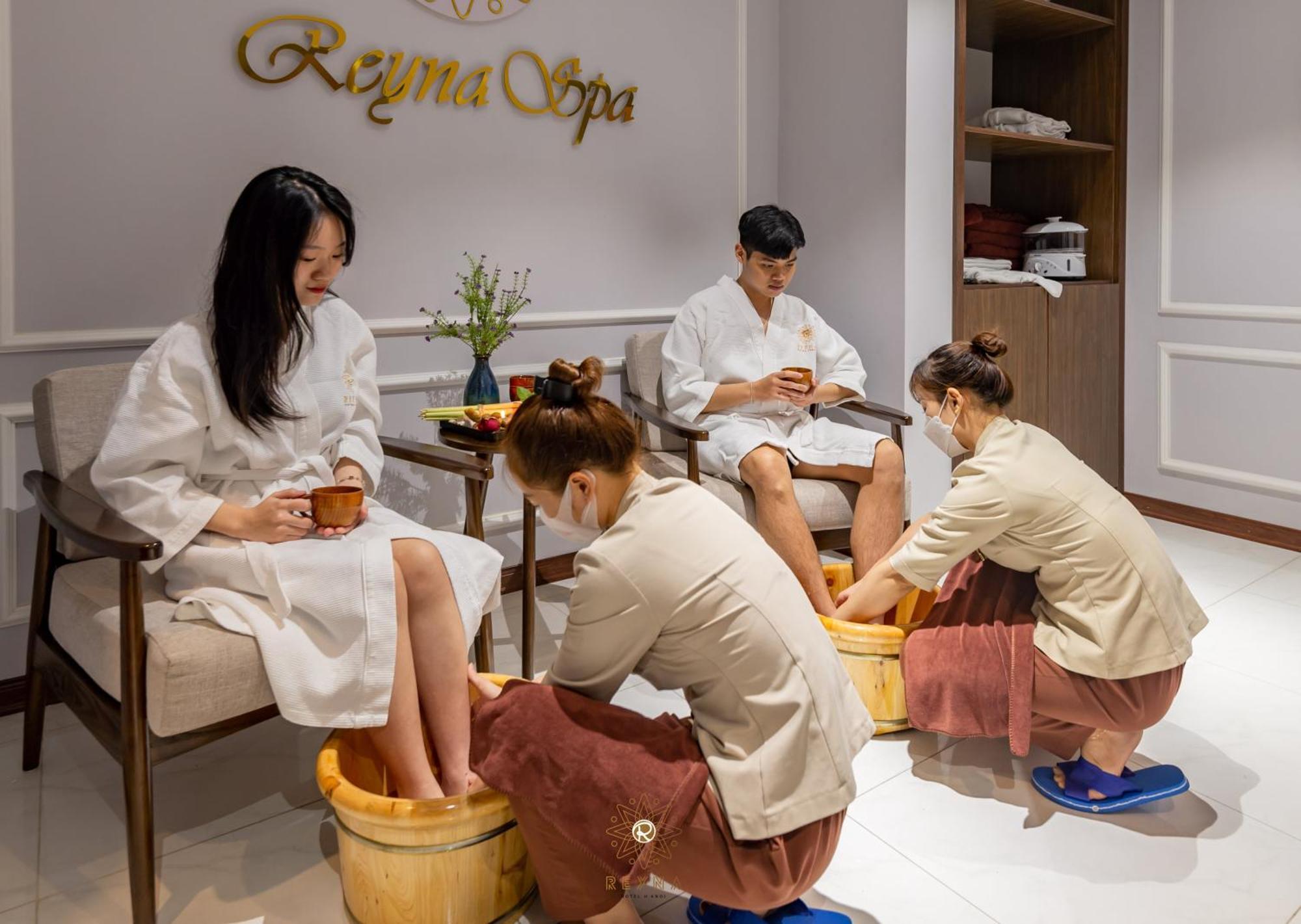 Reyna Luxury Hotel & Spa ฮานอย ภายนอก รูปภาพ